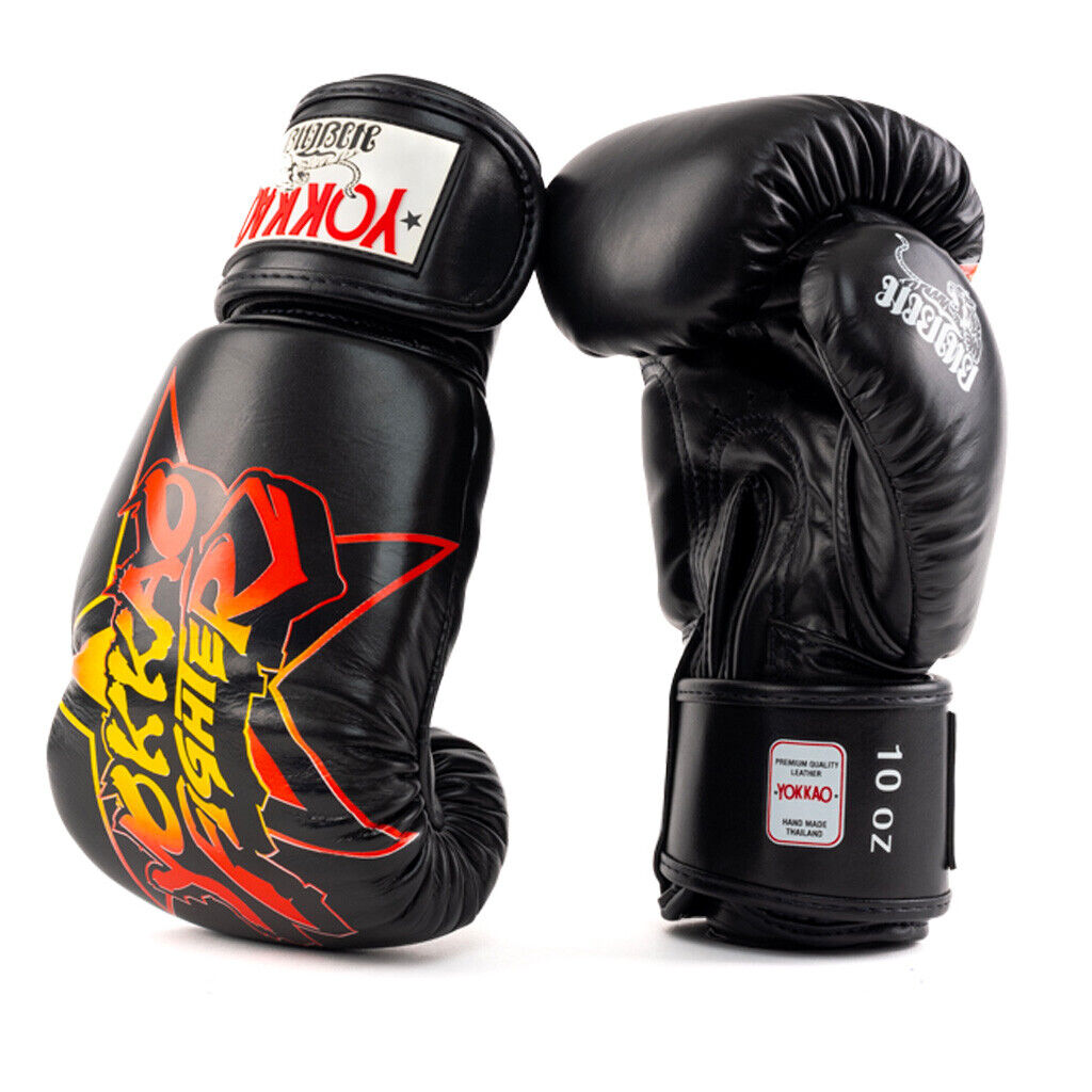 Guantoni Muay Thai Pugilato Boxe Yokkao Fighter KO Boxing Gloves