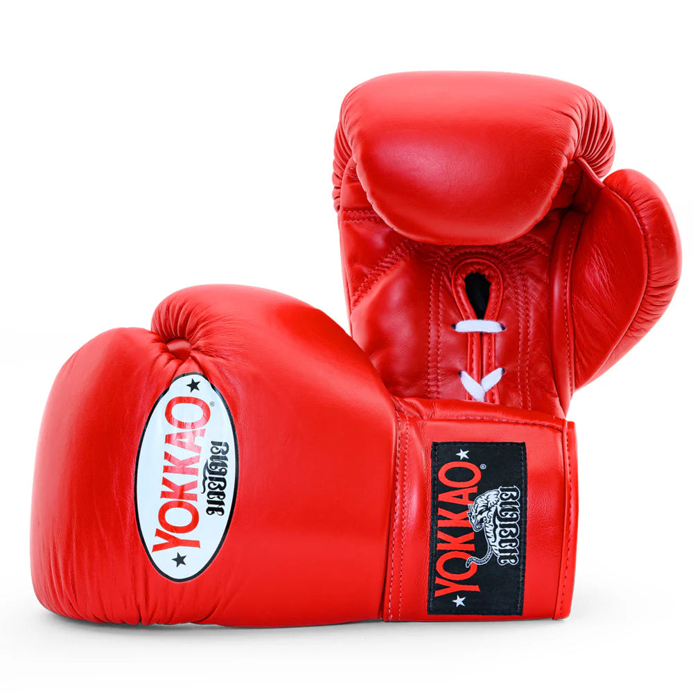 YOKKAO Matrix Pro Lace Up Boxing Gloves