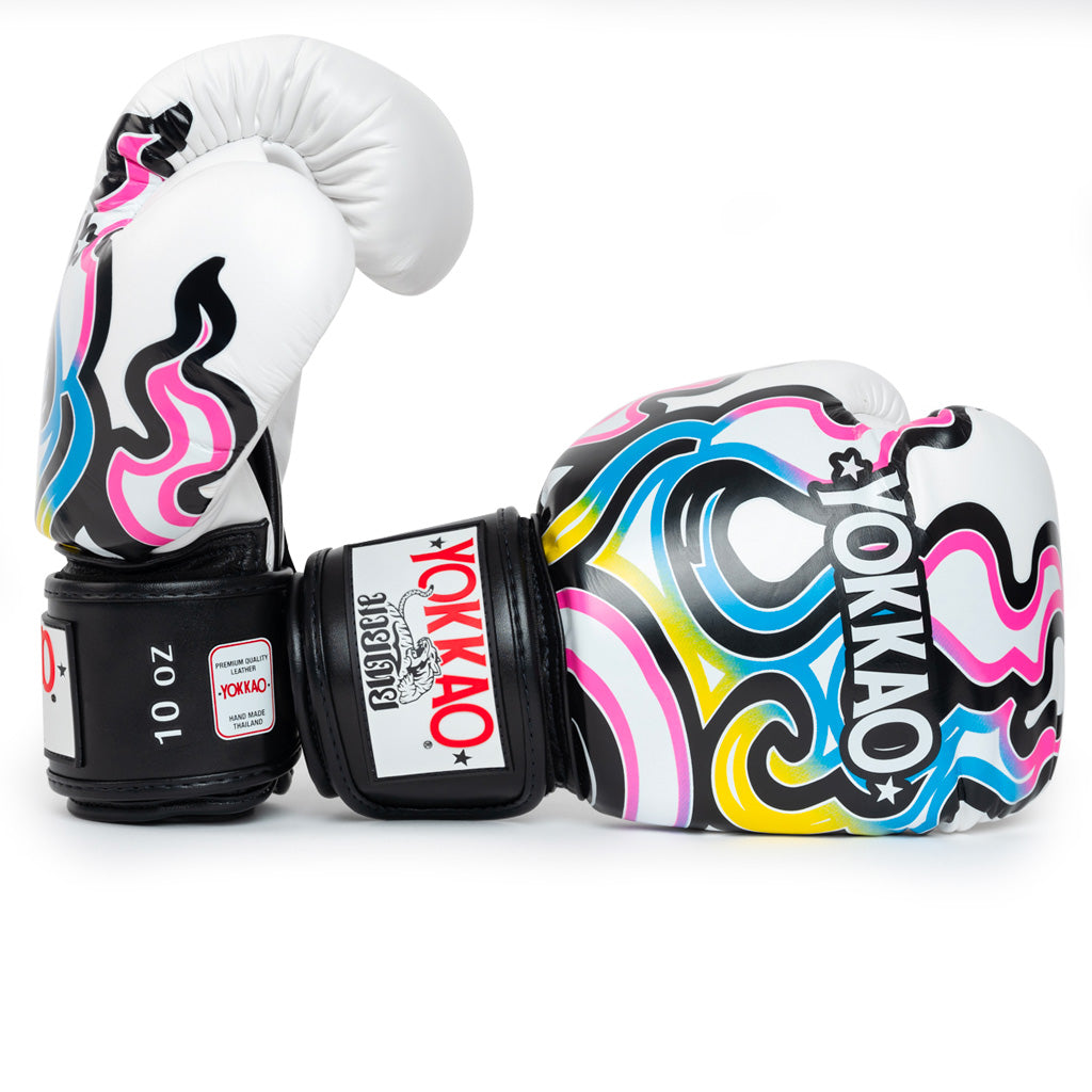 Guantoni da boxe YOKKAO Flames